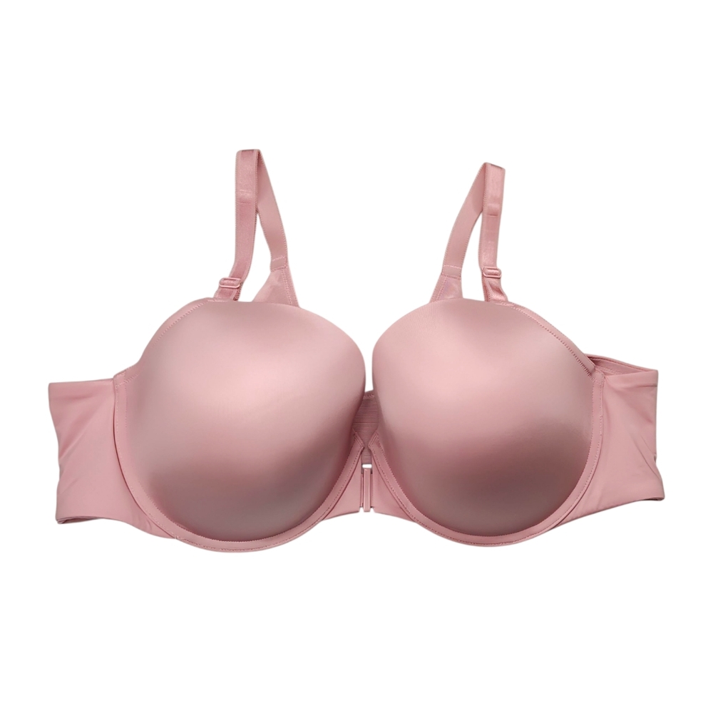 Torrid Smooth T-Shirt Bra with Front Closure - Pink